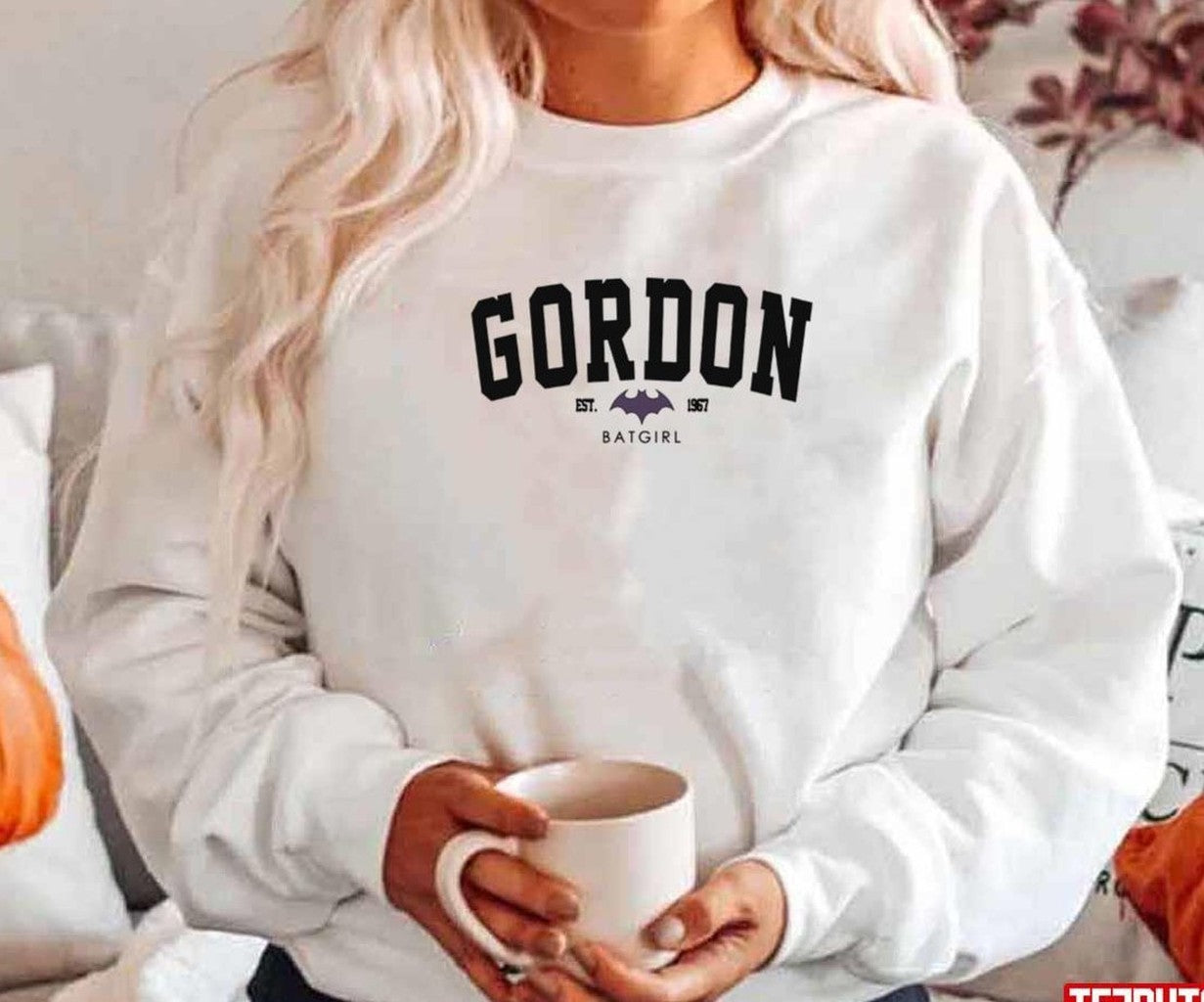 Batgirl Barbara Gordon Varsity Unisex Hoodie