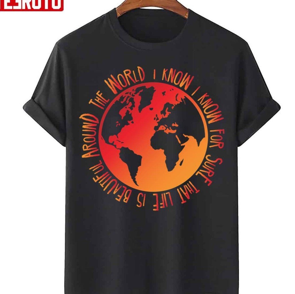 Around The World Red Hot Chill Peppers Logo Unisex T-Shirt