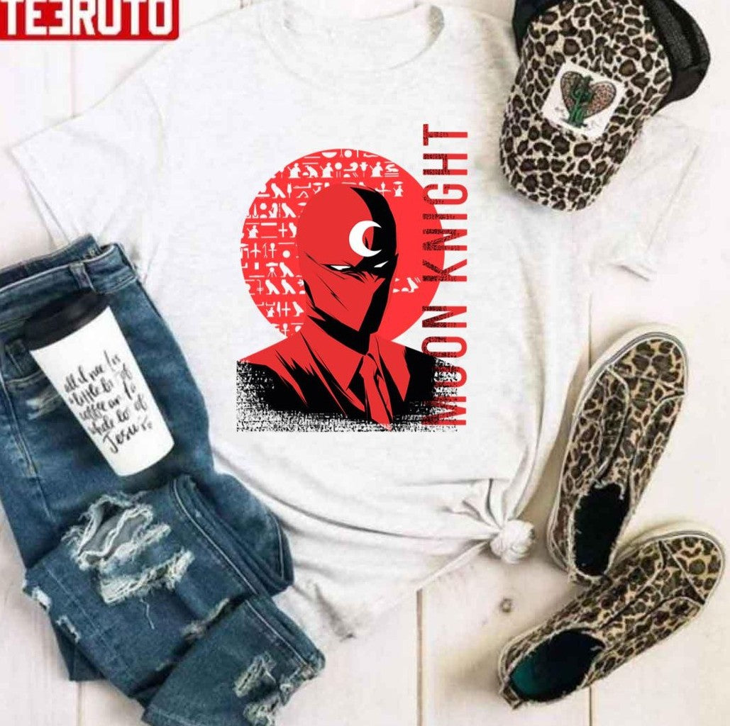 Moonknight Vector Graphics Design Unisex Hoodie