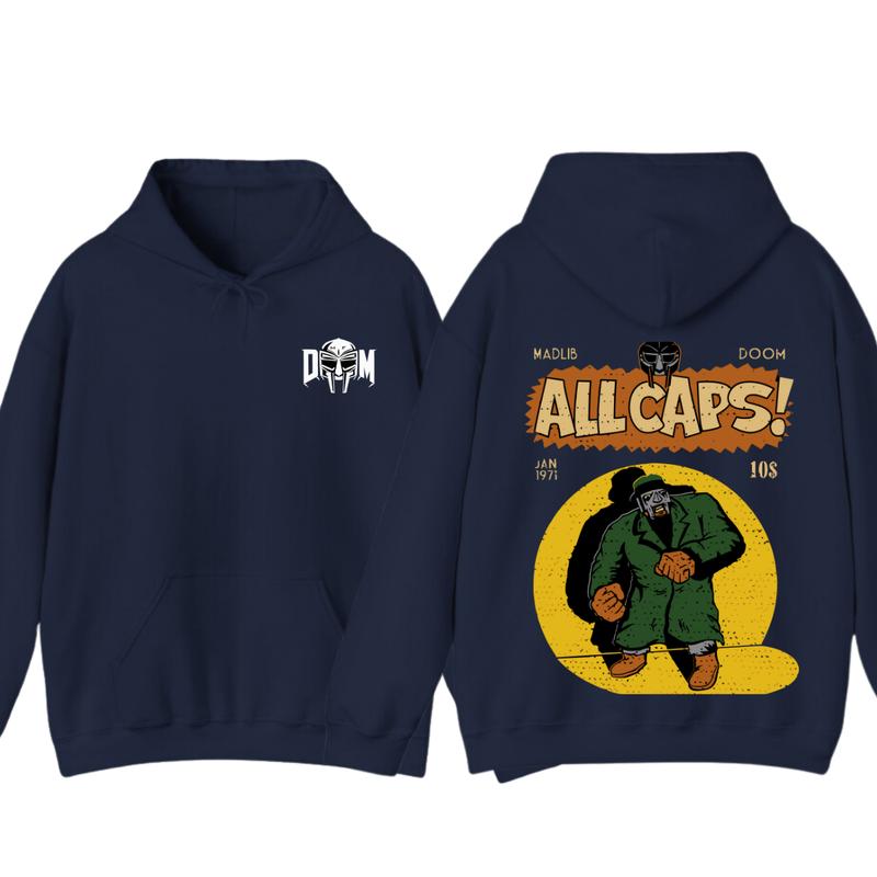 MF Doom Madlib All Caps T-Shirt Sweatshirt Hoodie