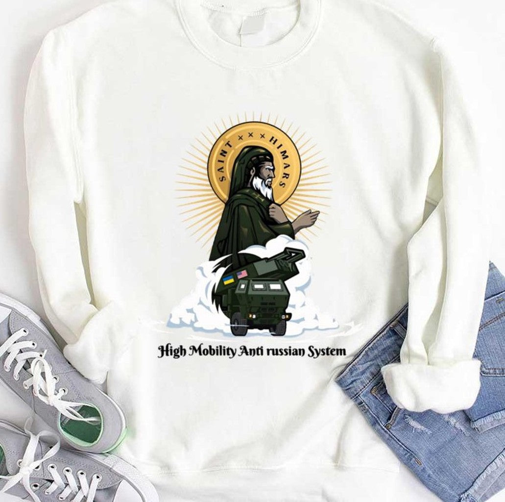 Saint Himars Hight Mobility Anti Russian System Unisex T-Shirt