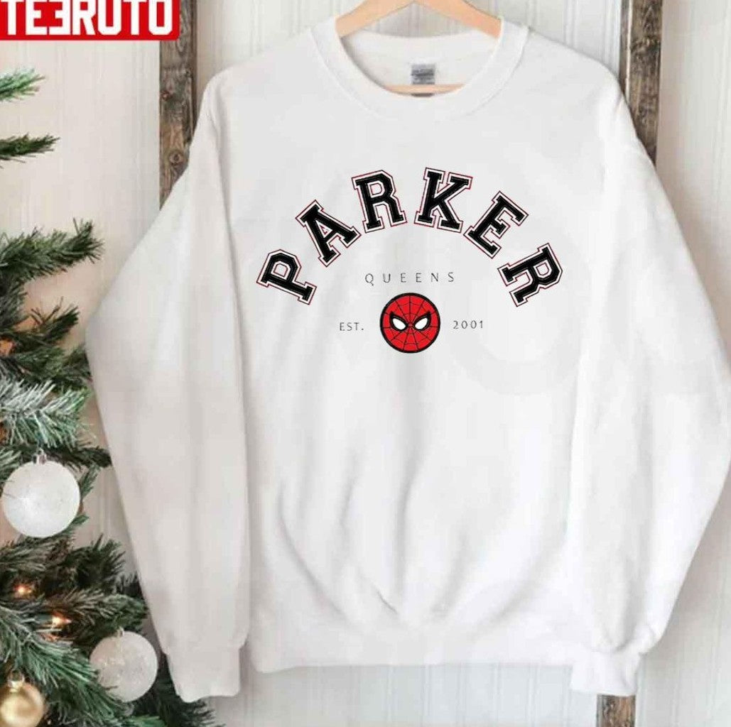 Parker Queen Est 2001 Marvel Spider-man College Style Unisex Sweatshirt