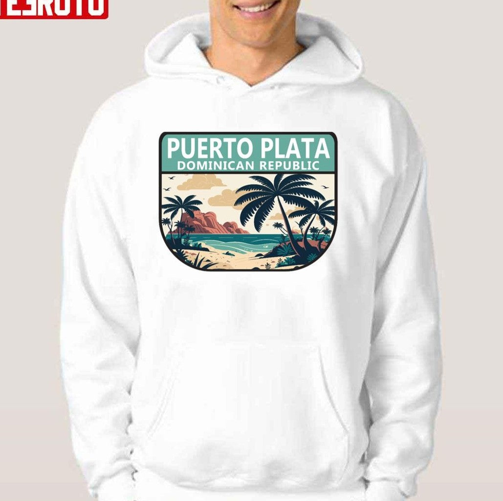 Puerto Plata Dominican Republic Retro Emblem Unisex T-Shirt