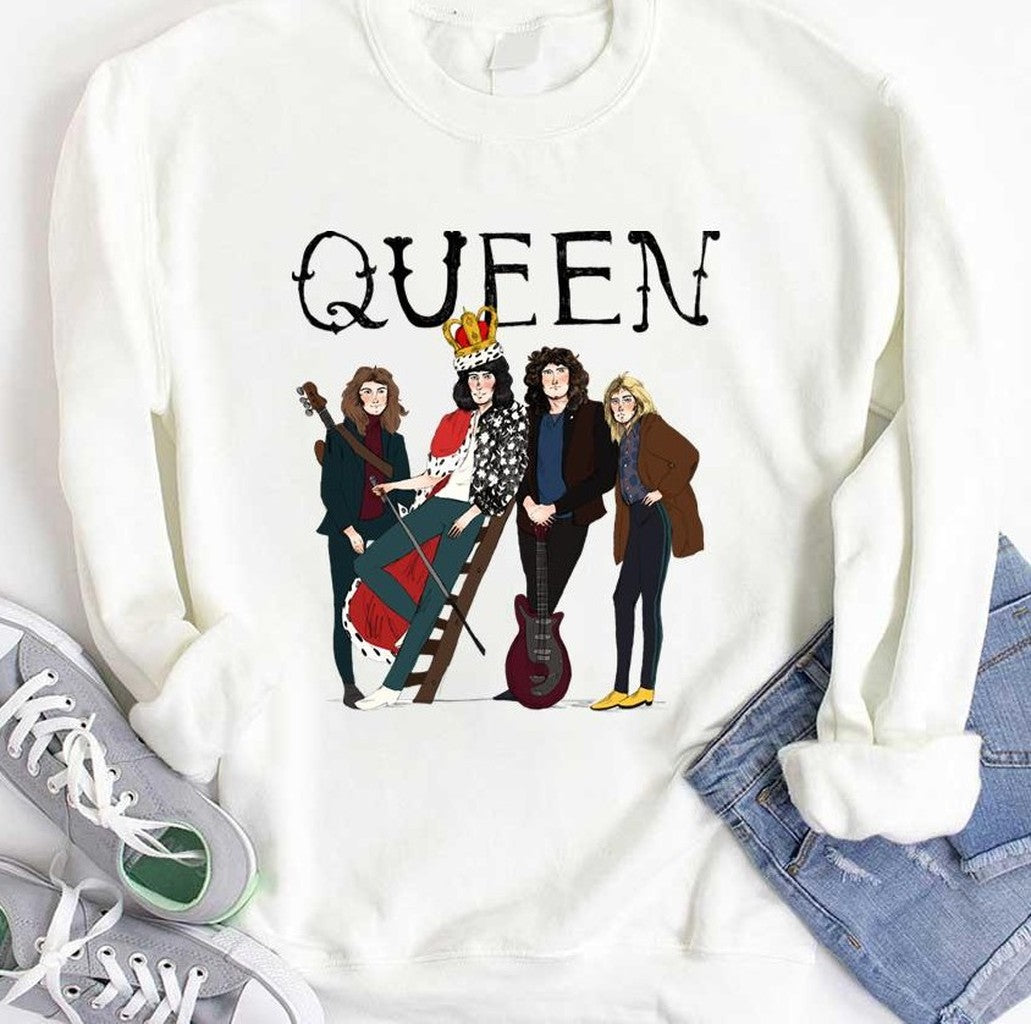 Best Rhapsody Queen Art Vol 03 The Queen Legend Band Unisex Hoodie