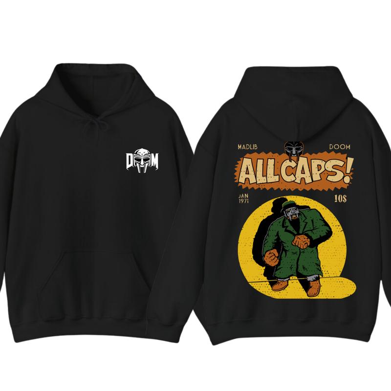 MF Doom Madlib All Caps T-Shirt Sweatshirt Hoodie