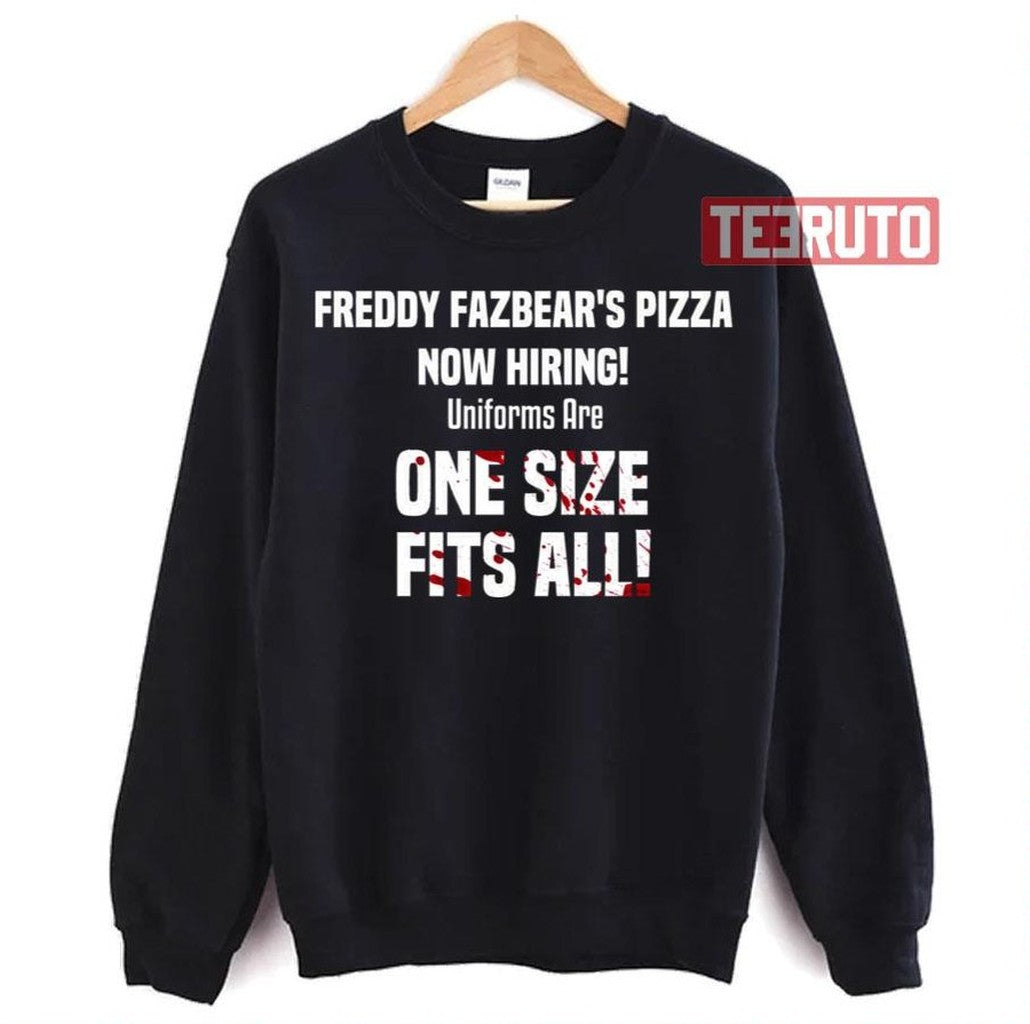 Now Hiring Bloody Five Nights At Freddy's Unisex T-Shirt