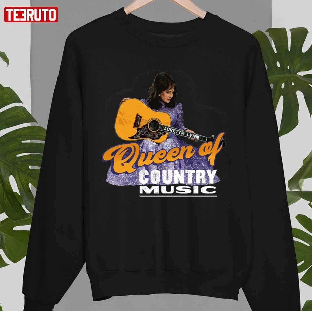 Queen Of Country Music Loretta Lynn Gift For Fans Unisex T-shirt