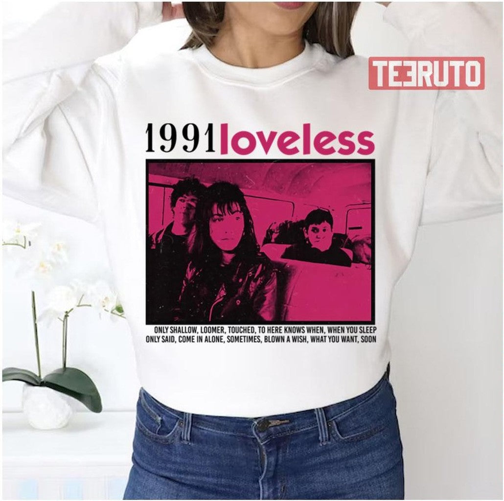 Music Singer 80s My Bloody Valentine Kevin Loveless Album 1991 Shields Rock Band Unisex Sweatshirt