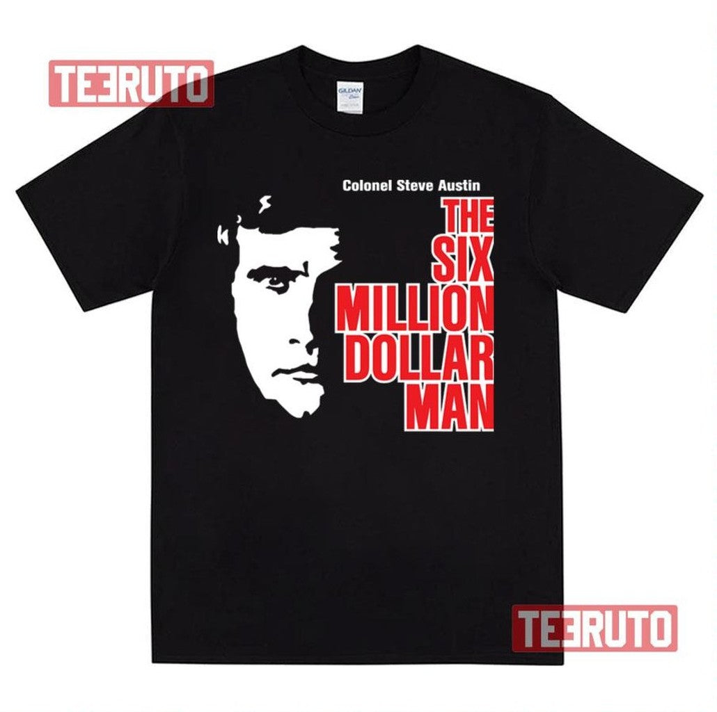 Red Logo Six Million Dollar Man Movie Unisex Sweatshirt