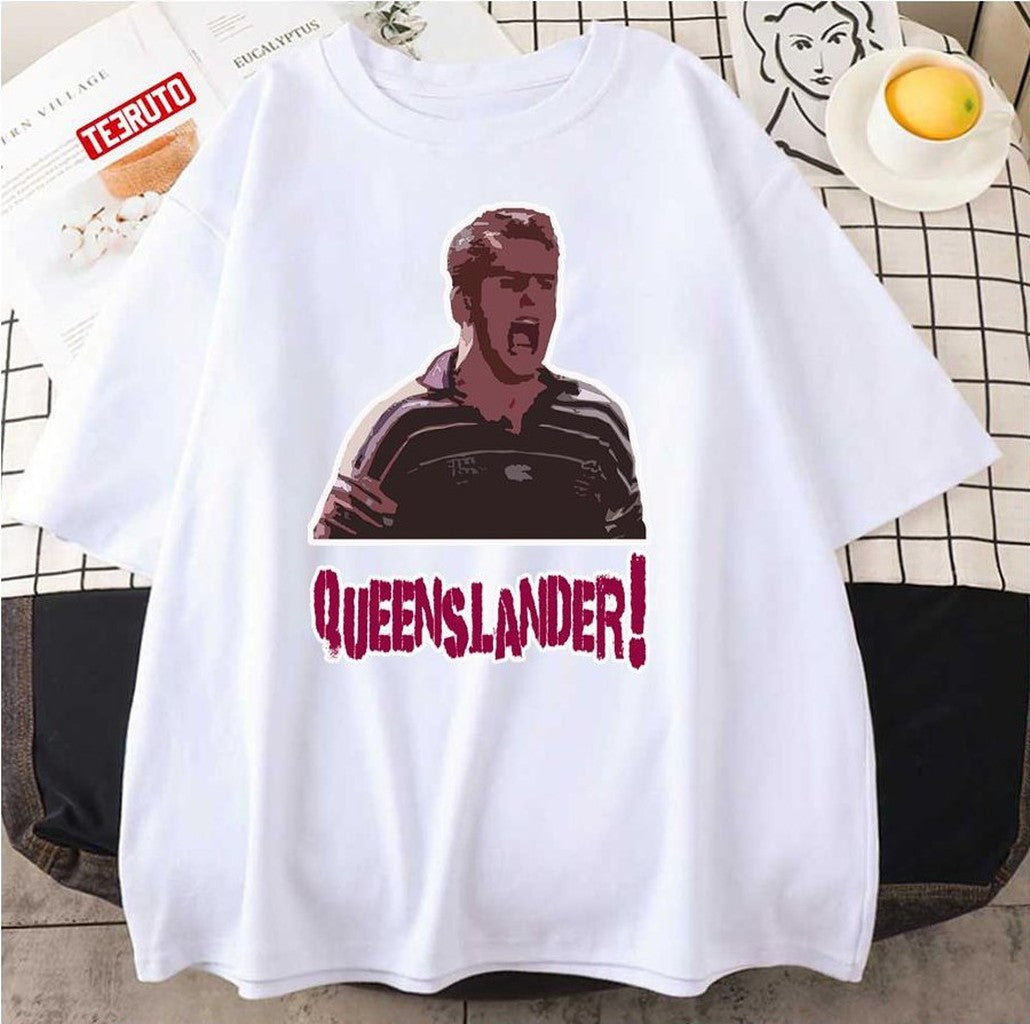 Queenslander Origin Great Billy Moore Rugby Unisex T-Shirt