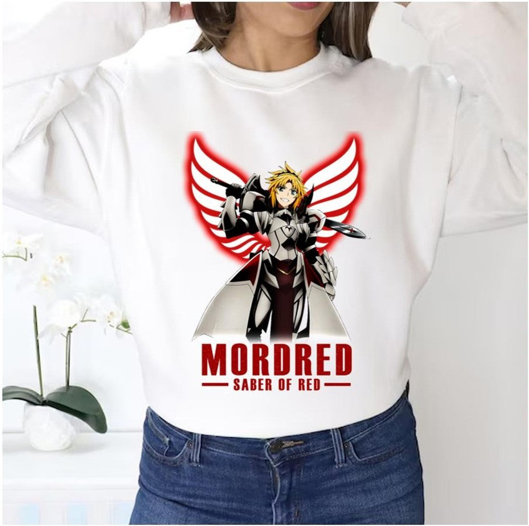 Mordred Saber Of Red Fate Stay Night Unisex Hoodie