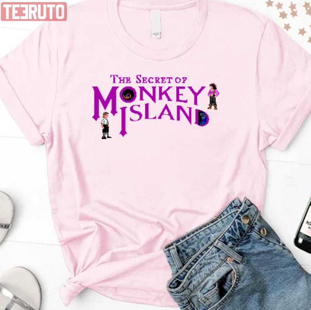 Purple Logo The Secret Of Monkey Island Unisex Sweatshirt