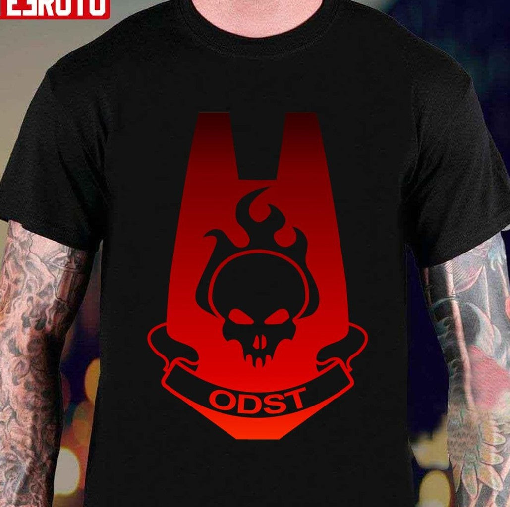 Odst Halo Infinite Red Logo Unisex T-shirt
