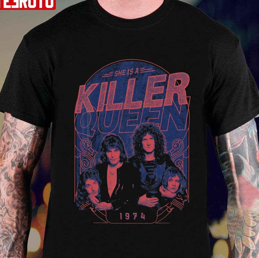 She Is A Killer Queen 1974 Unisex Sweatshirt