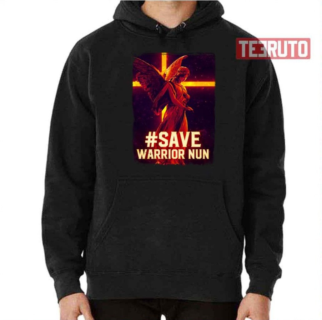 Save Warrior Nun Red Text Unisex T-Shirt