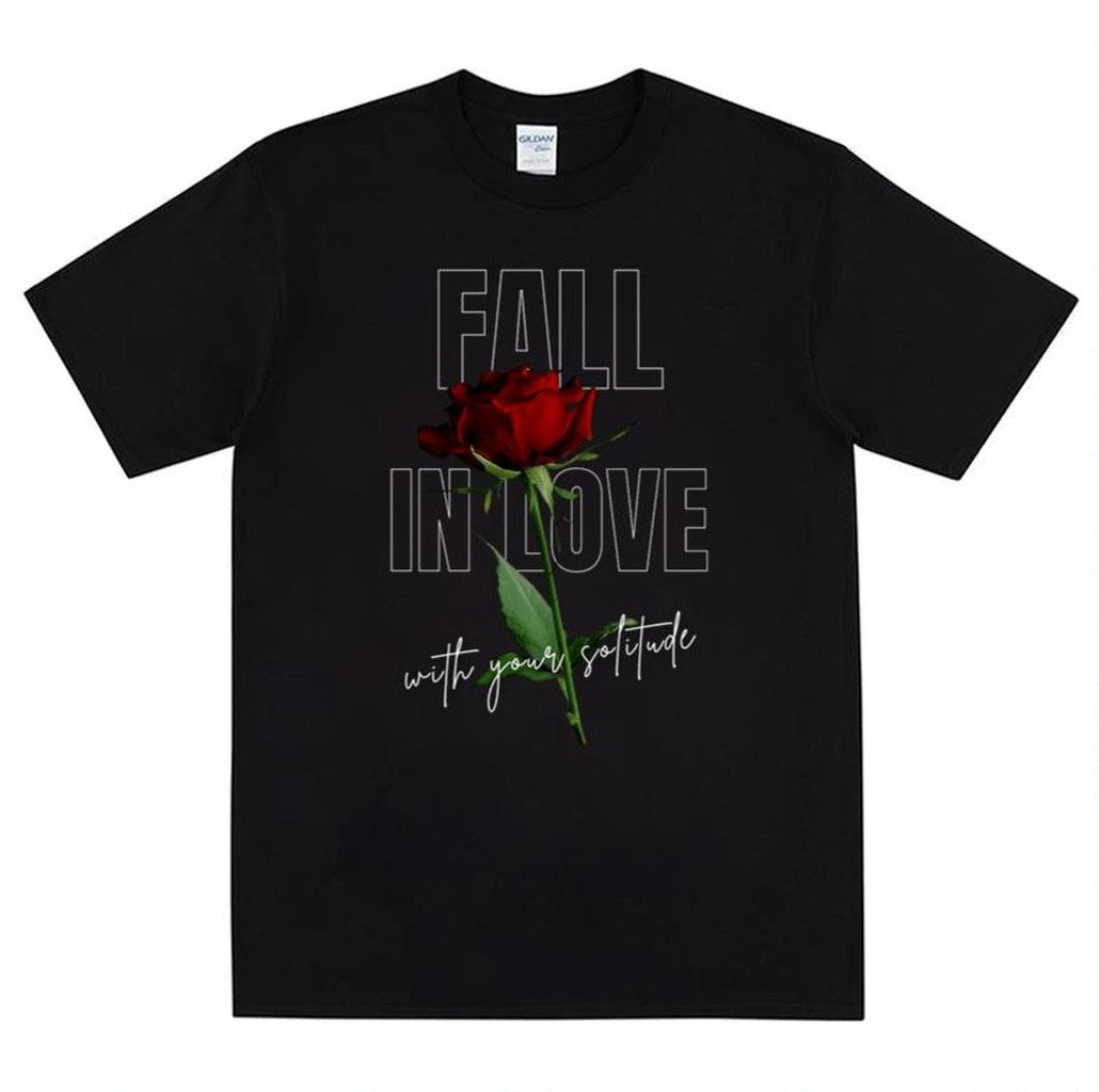Red Rose Loneliness Rupi Kaur Poems Unisex T-Shirt