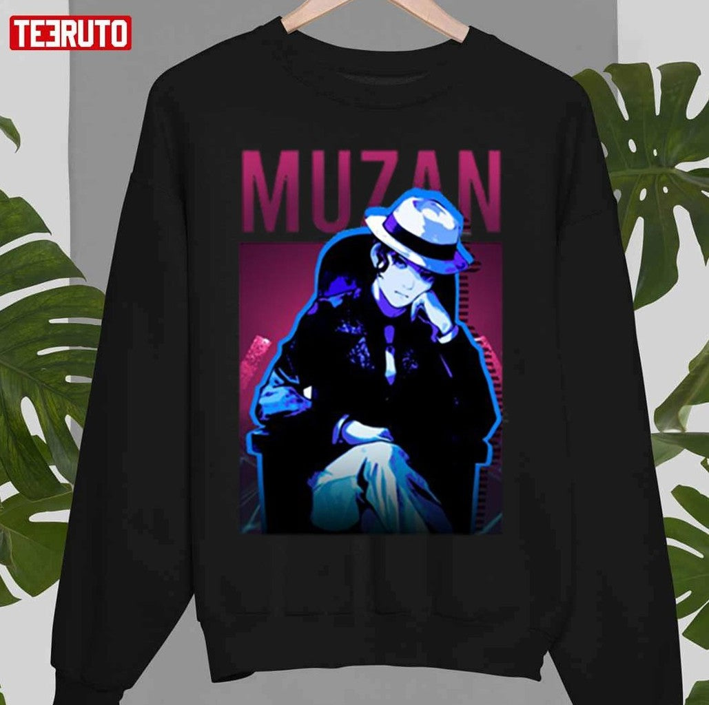 Muzan Kibutsuji Retrowave Demon Slayer Unisex T-Shirt
