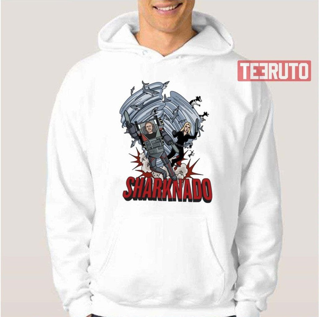 Shark Heroes Sharknado Unisex T-Shirt