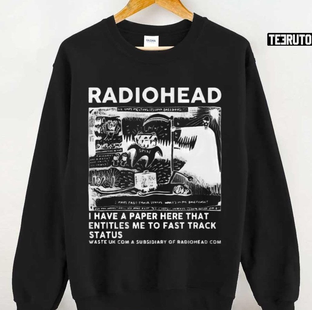 Radiohead Vintage Rock Band Unisex T-Shirt