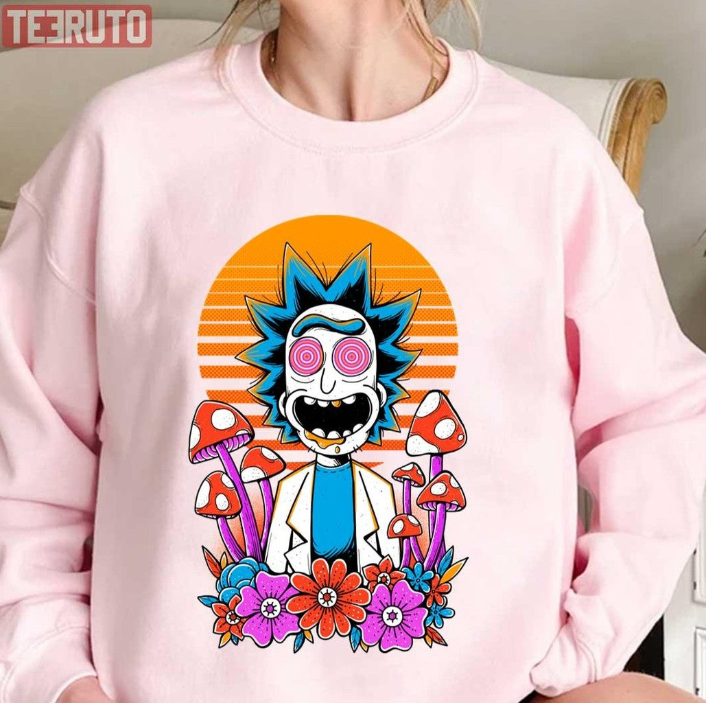 Rick Sanchez Trippy Scientist Unisex T-Shirt