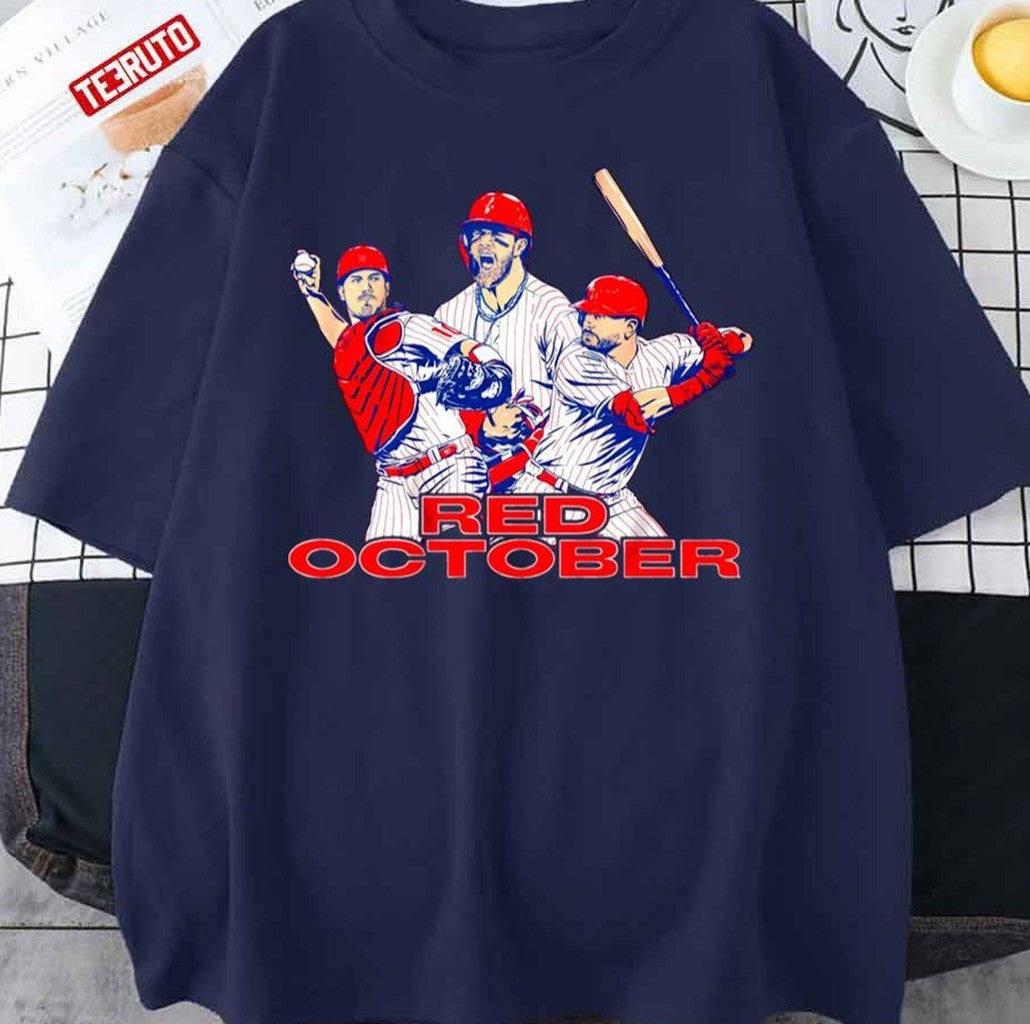 Philadelphia Red October Baseball Design Unisex Sweatshirt