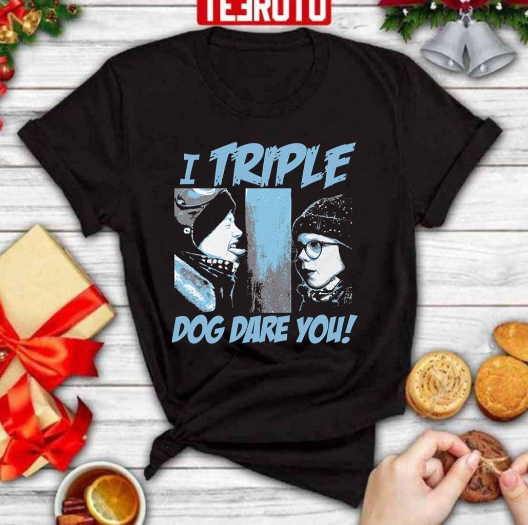 Ripple Junction A Christmas Story I Triple Dog Dare You Unisex Sweatshirt