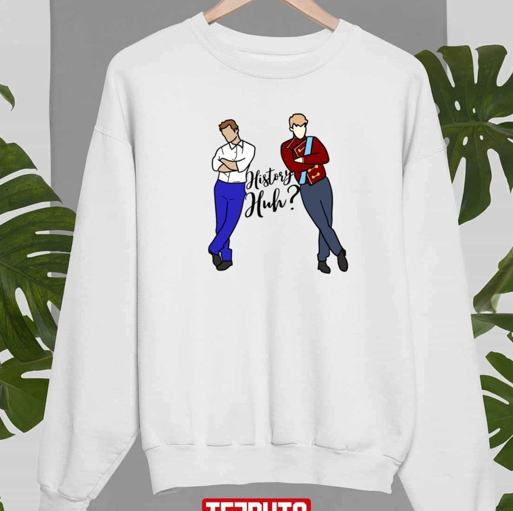 Rwrb Red White And Royal Blue Alex And Henry Silhouette Design Unisex Sweatshirt