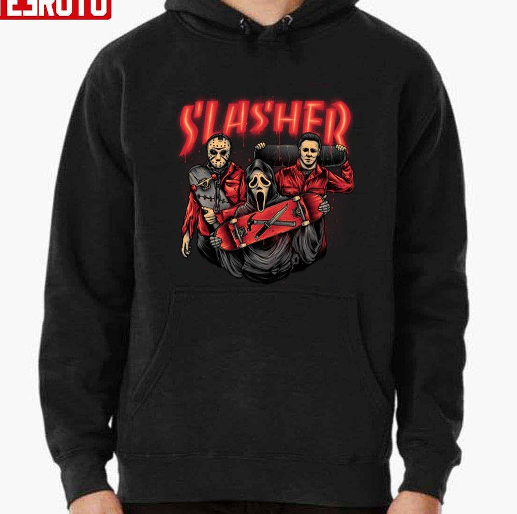 Slasher Boys Halloween Horror Unisex T-shirt