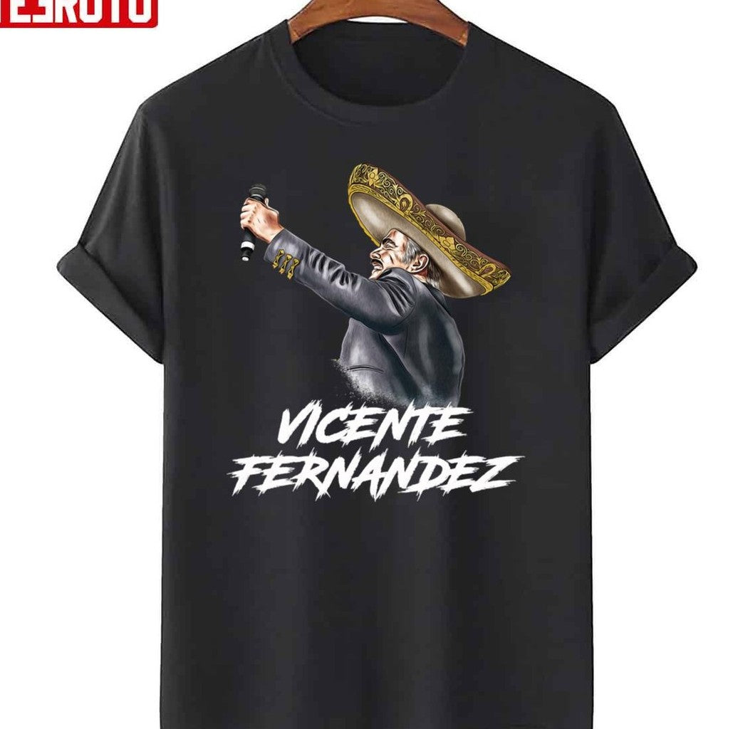 Rip Vicente Fernandez Fanart Unisex T-Shirt