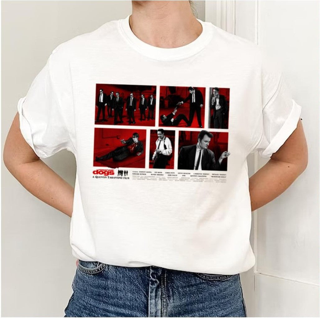 Red Collage Art Reservoir Dogs Movie Unisex Sweatshirt