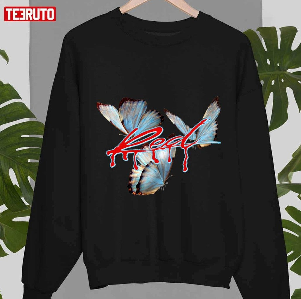 Special Present Whole Lotta Red Butterflies Playboi Carti Unisex Sweatshirt