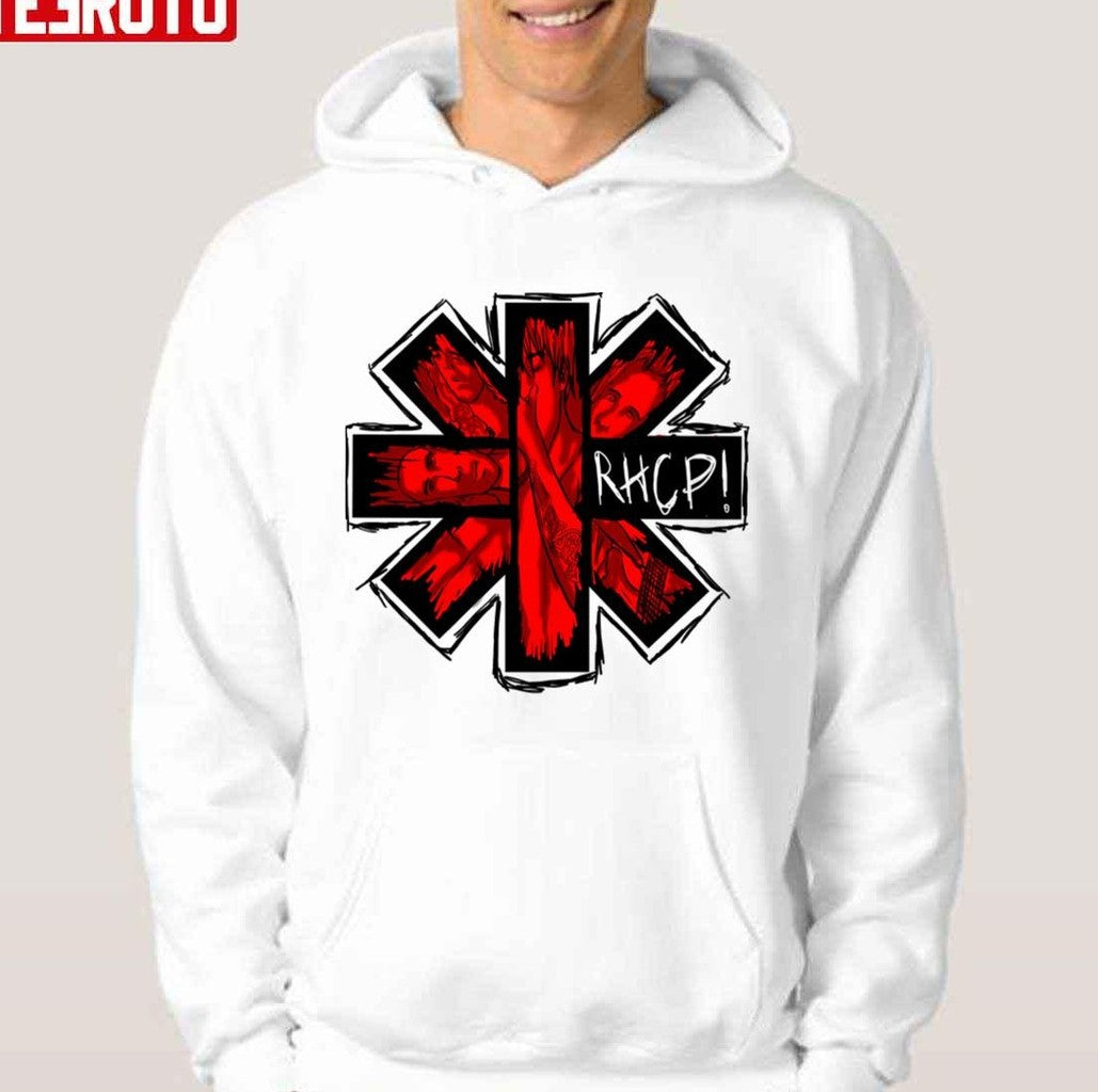 RHCP Red Hot Chili Peppers Logo Fanart Unisex T-shirt
