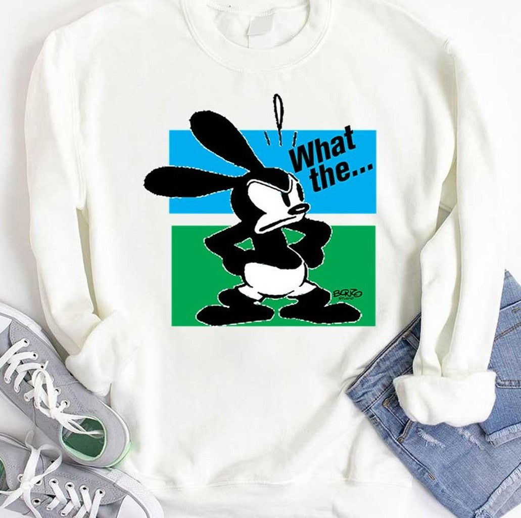 Oswald Rabbit What The Funny Art Unisex Hoodie