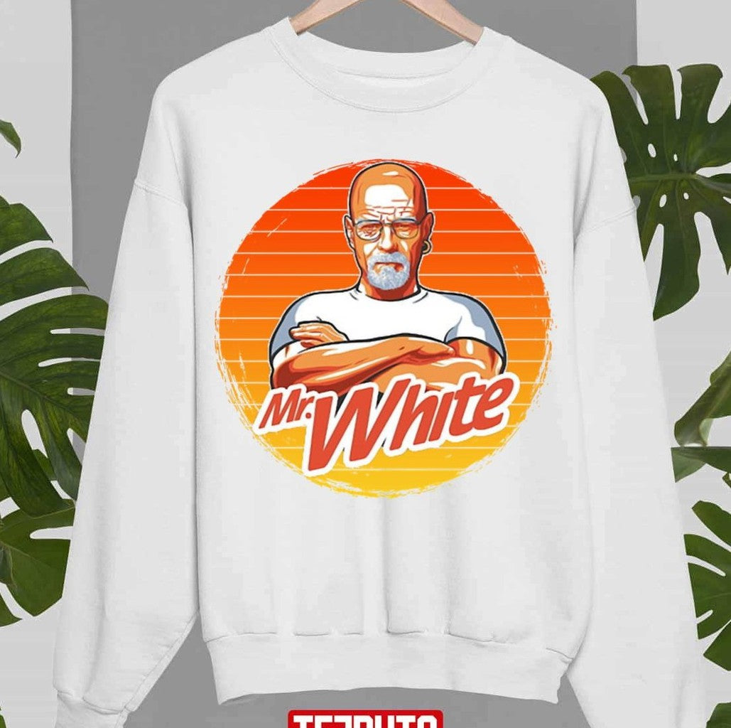 Mr White Bryan Cranston Retro Sunset Unisex T-Shirt