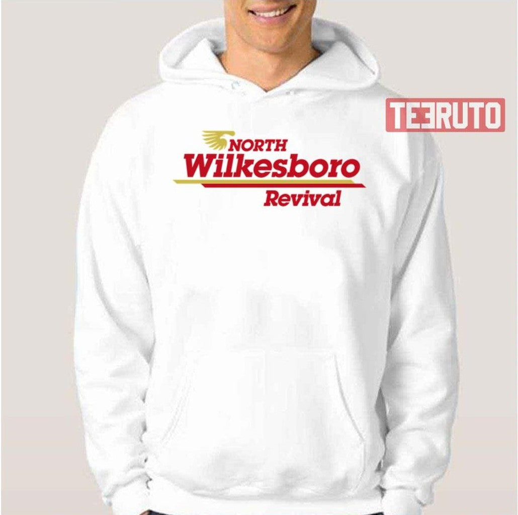 North Wilkesboro Revival Red Letters Unisex T-Shirt