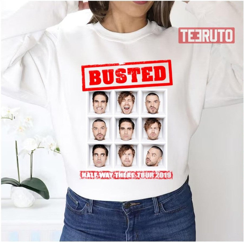 Red Logo Busted Tour 2019 Unisex Sweatshirt