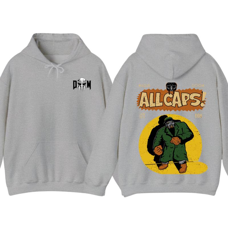 MF Doom Madlib All Caps T-Shirt Sweatshirt Hoodie