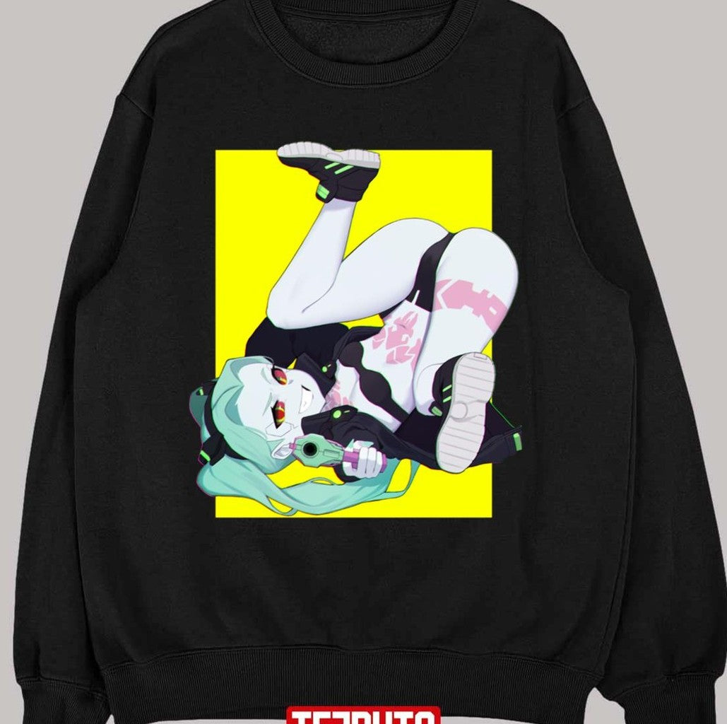 Sexy Rebecca Cyberpunk Edgerunners Animated Netflix Film Unisex T-Shirt