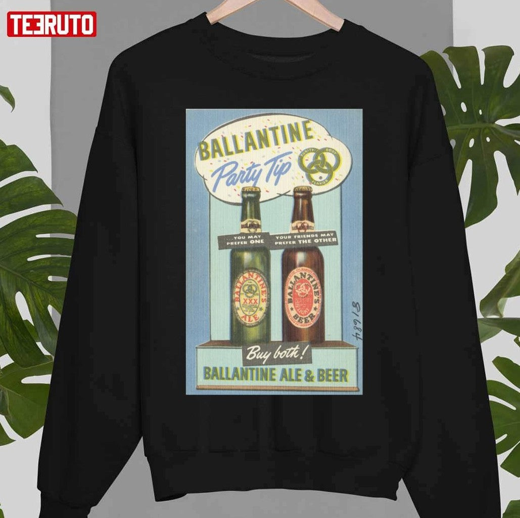Ballantine Ale And Beer Unisex T-Shirt