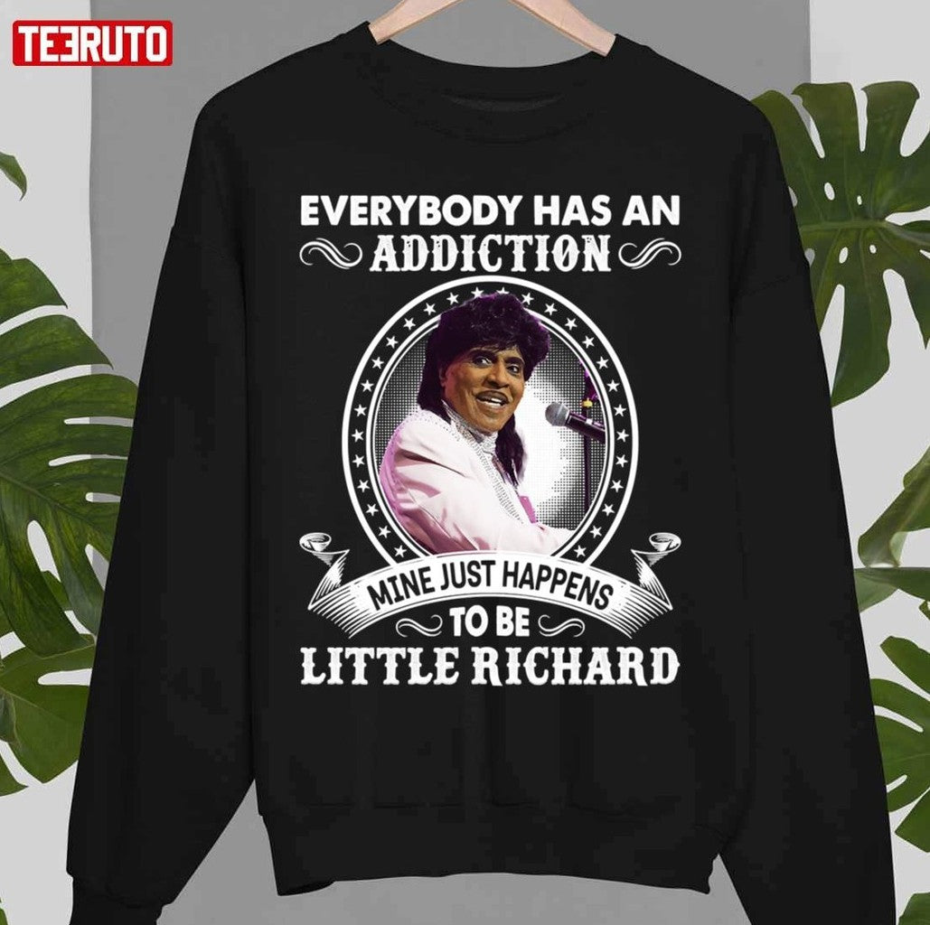 Rock And Roll Little Richard Is My Addiction Unisex T-Shirt
