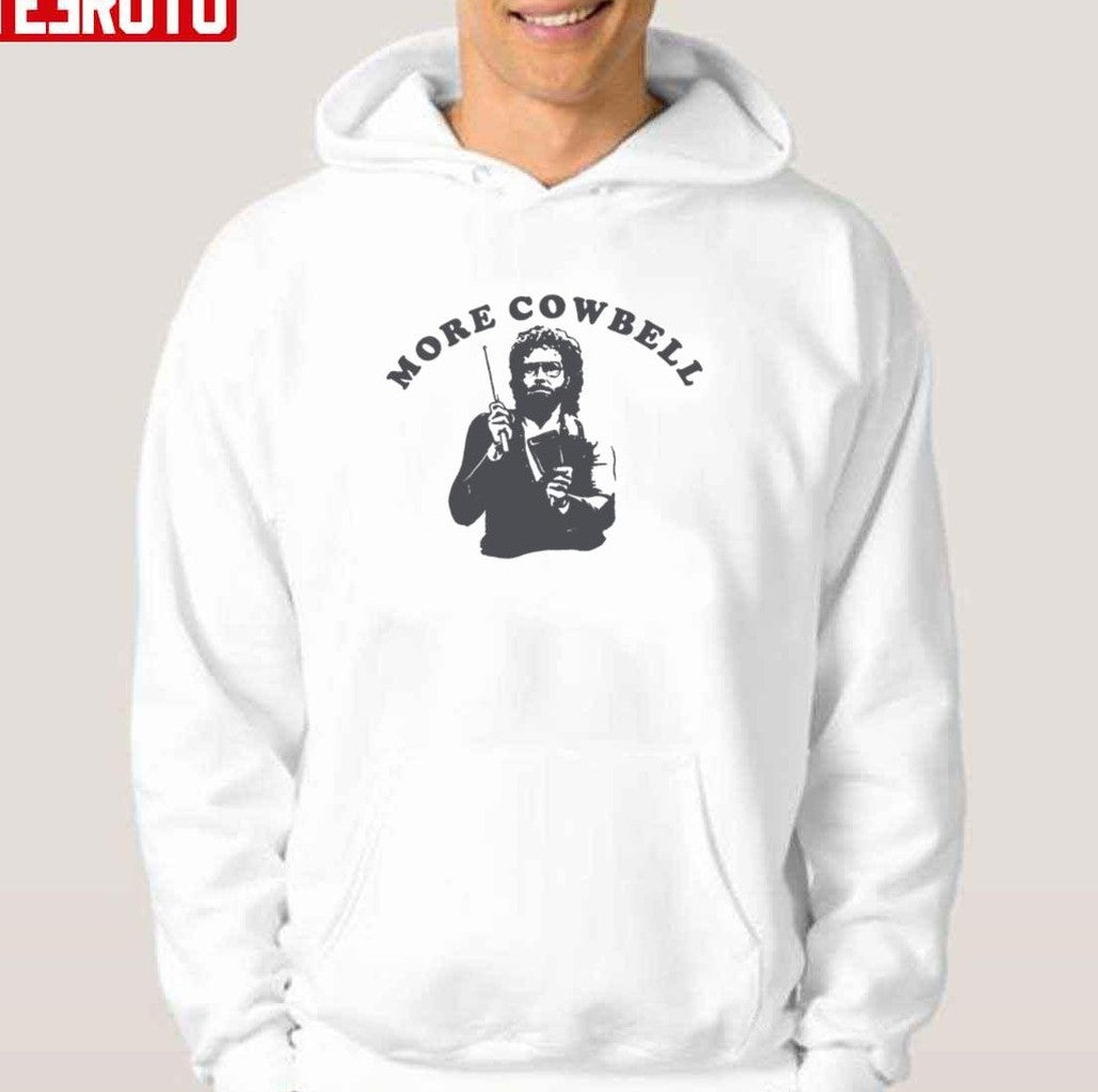 More Cowbell Retro Design Logo Unisex T-Shirt