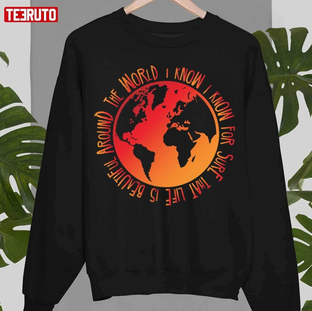Around The World Red Hot Chill Peppers Logo Unisex T-Shirt