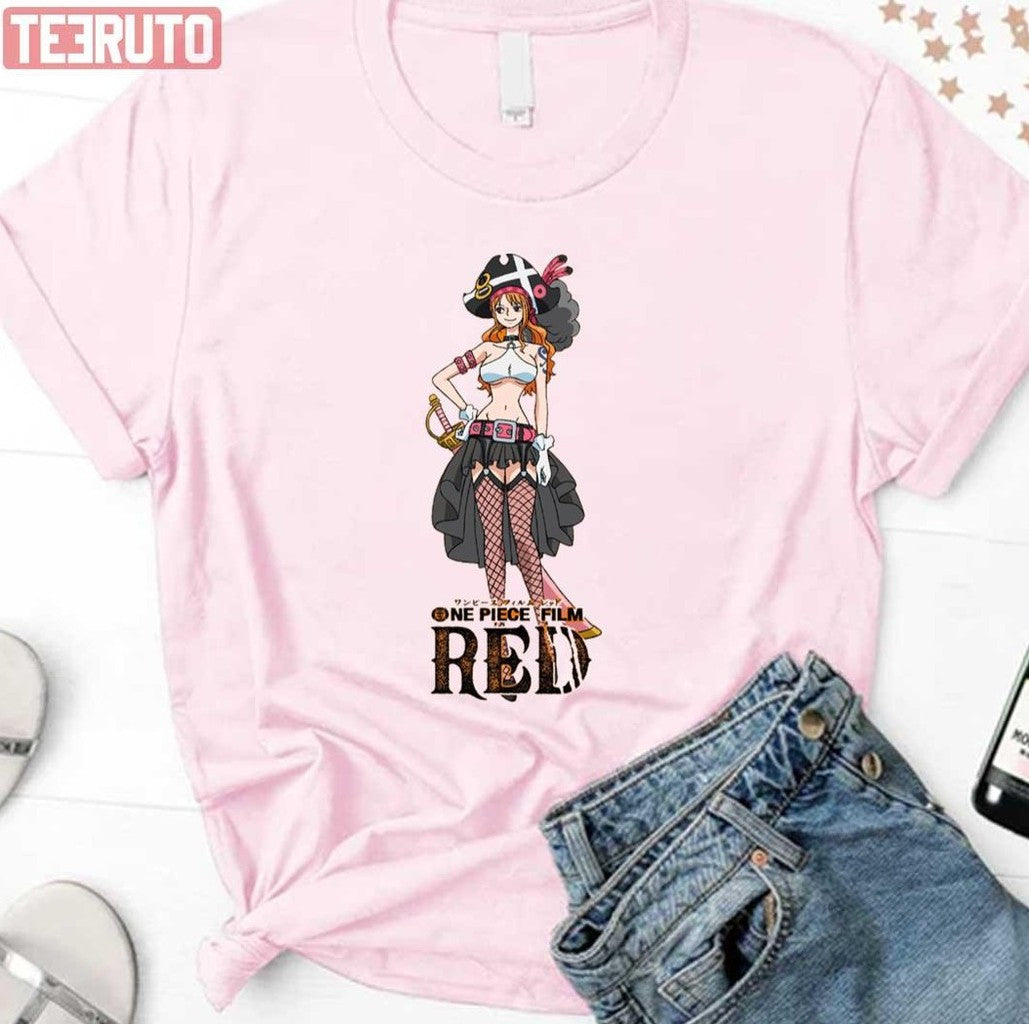 Nami One Piece Film Red Art Unisex Sweatshirt
