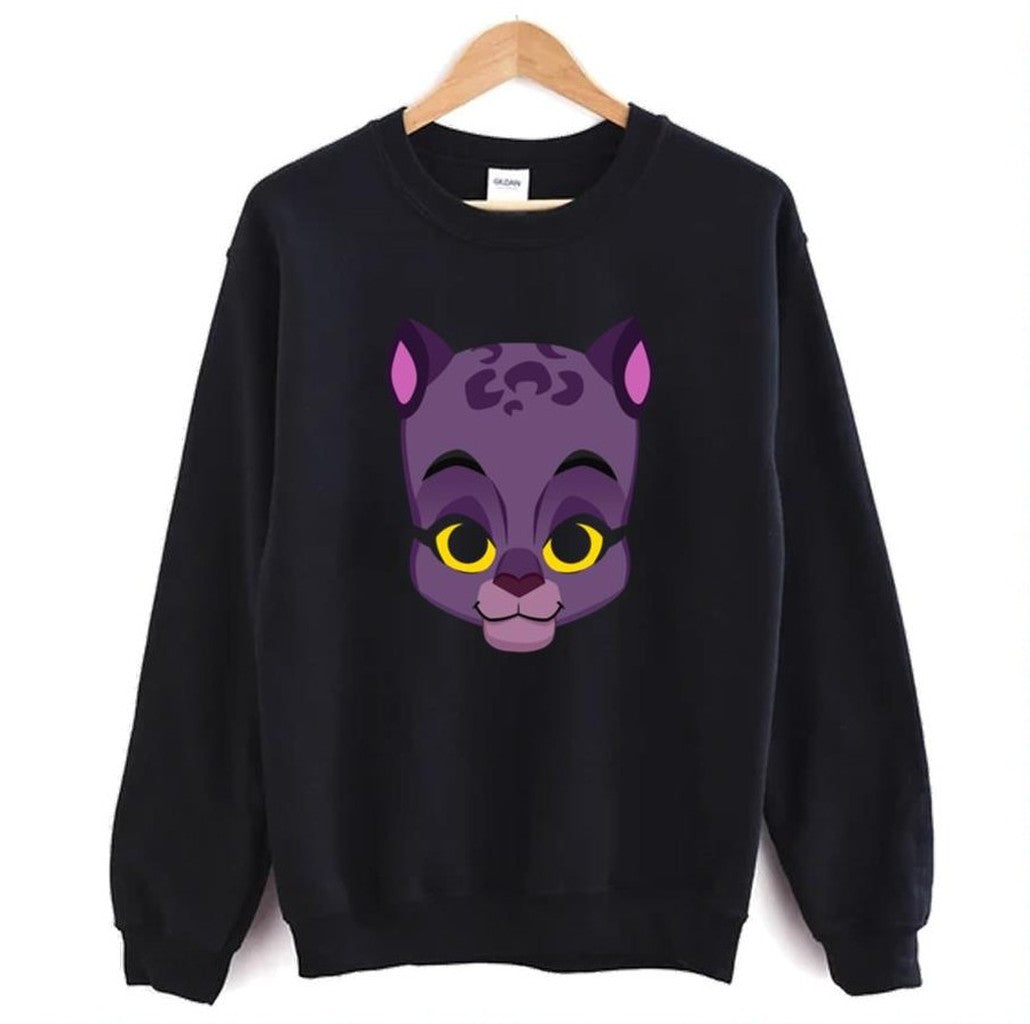 Purple Cheetah Zooba King Unisex Sweatshirt