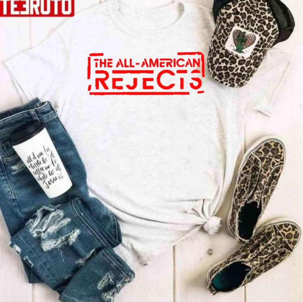 Red Logo The All American Rejects Aar Unisex Hoodie