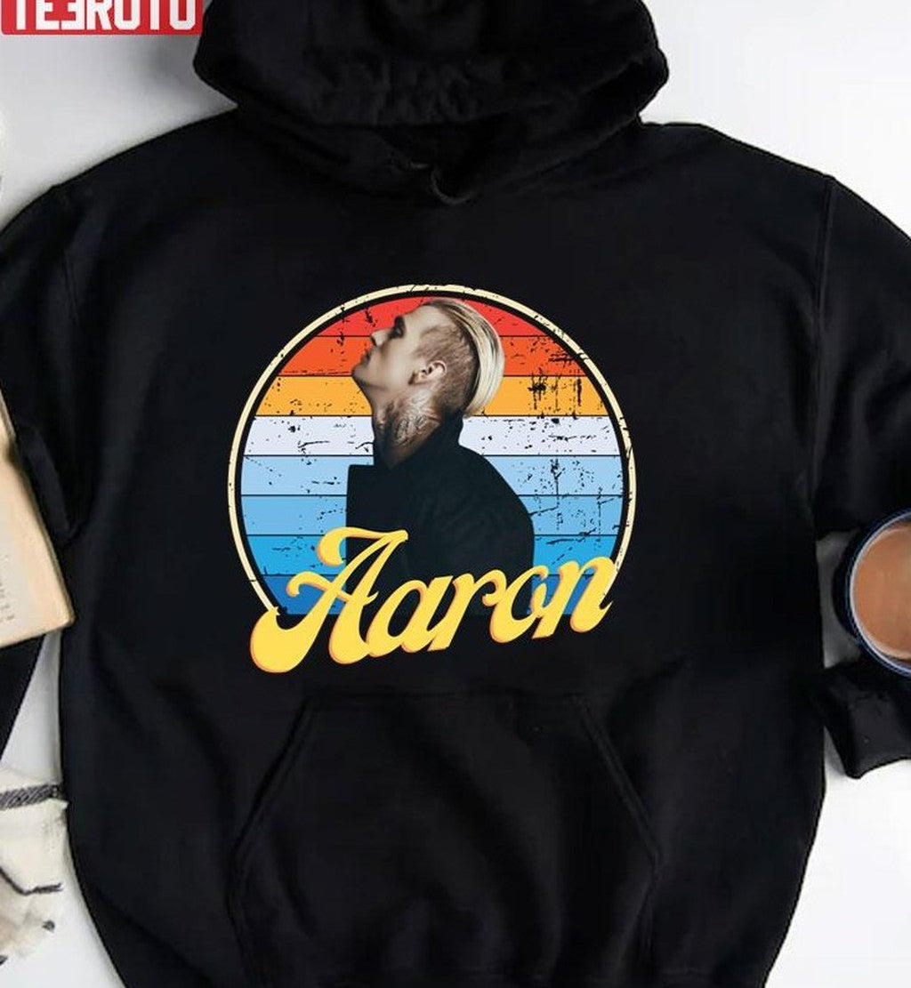 Rip Aaron Carter 2022 Sunset Design Unisex Sweatshirt