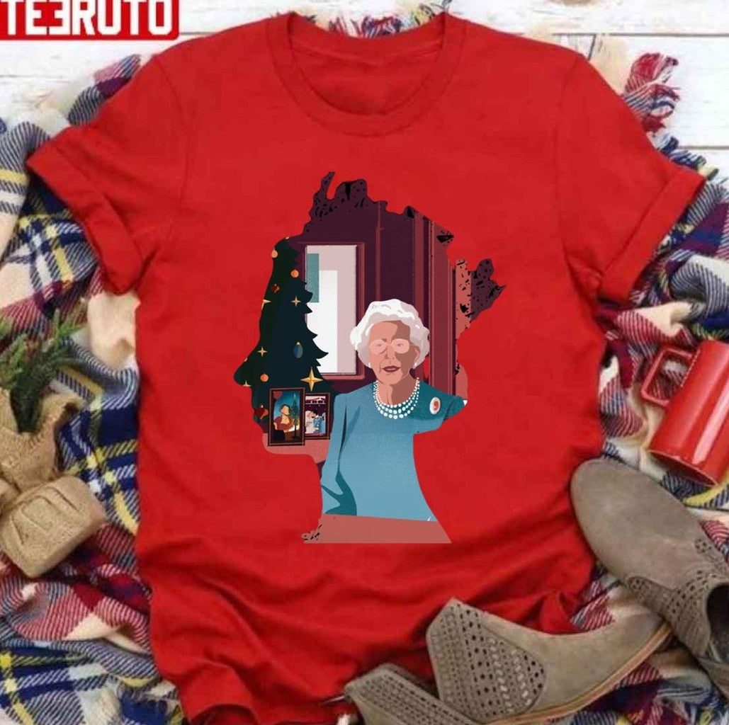 Queen Elizabeth Minimalist Art Unisex Sweatshirt
