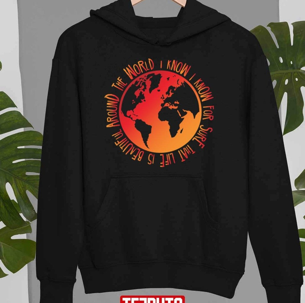 Around The World Red Hot Chill Peppers Logo Unisex T-Shirt