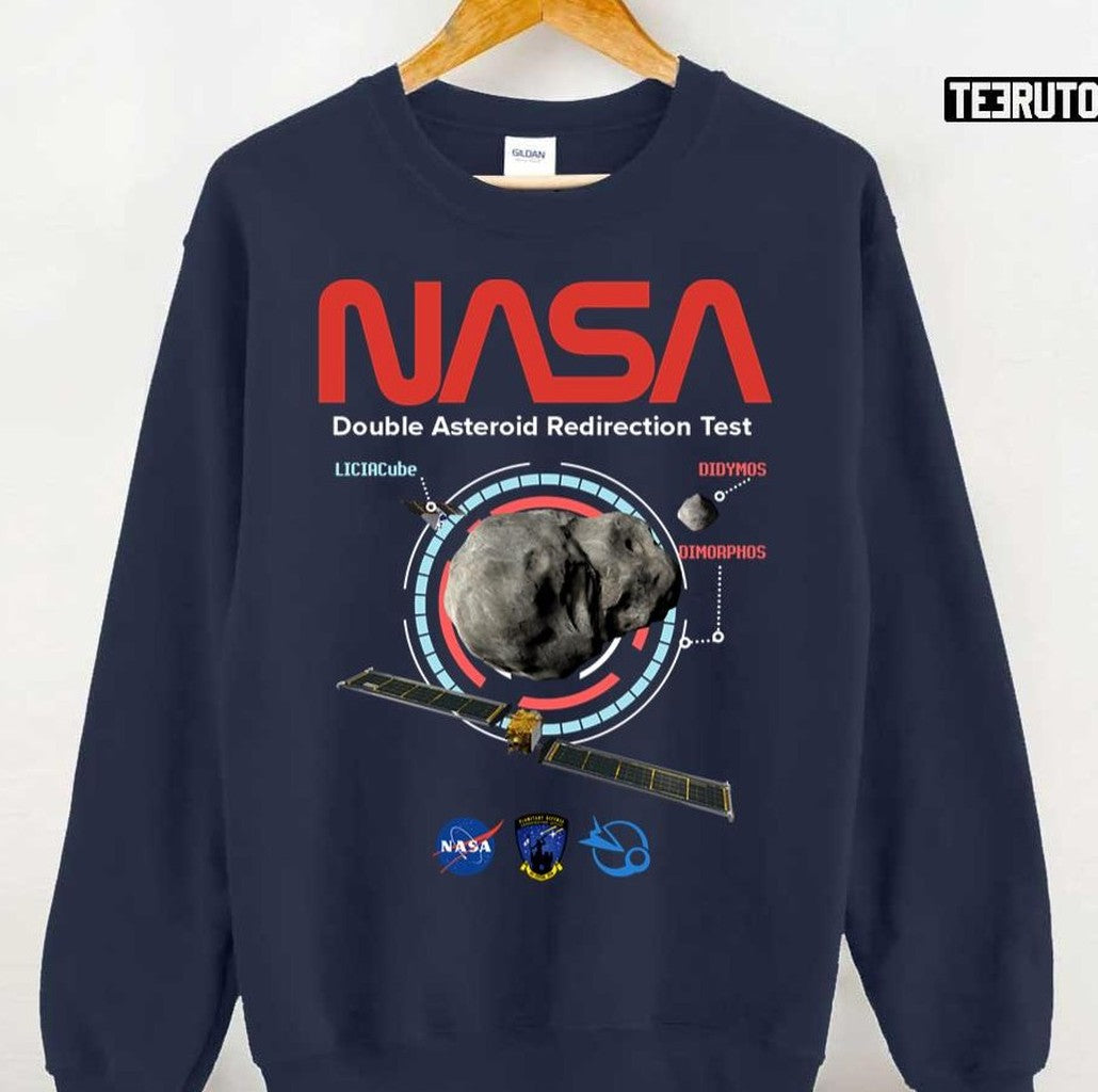 NASA Dart Double Asteroid Redirection Test Unisex T-Shirt