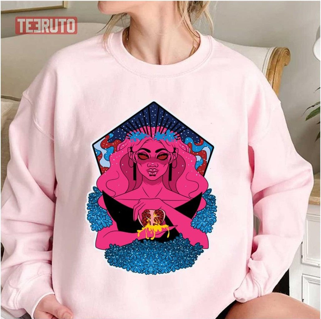 The Dread Queen Lore Underworld Lore Olympus Unisex T-Shirt